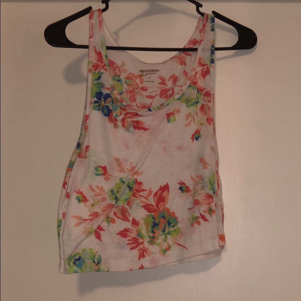 Floral tank top